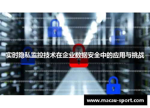 实时隐私监控技术在企业数据安全中的应用与挑战